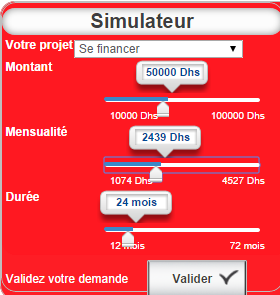 simulateur de crédit axa maroc