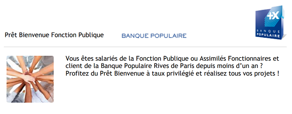 pret bienvenue Fonction Publique