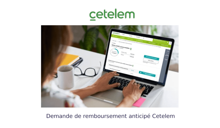Demande de remboursement anticipé Cetelem