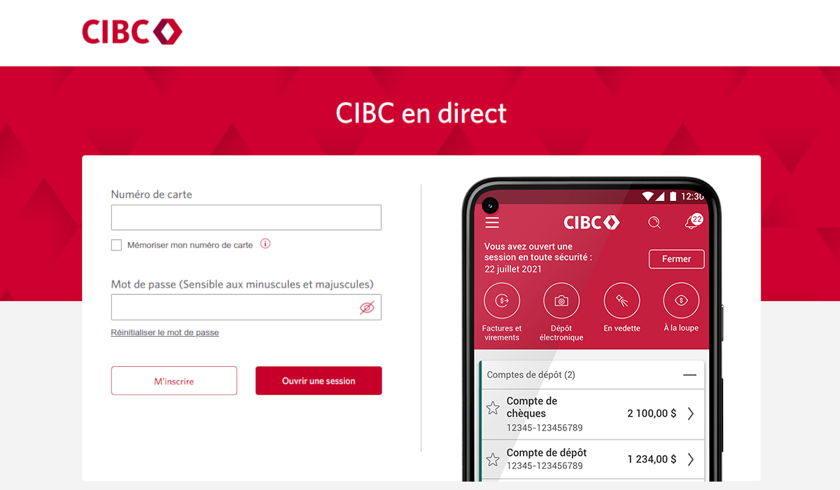 cibc ligne