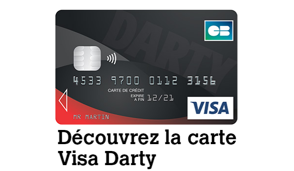 carte Visa Darty