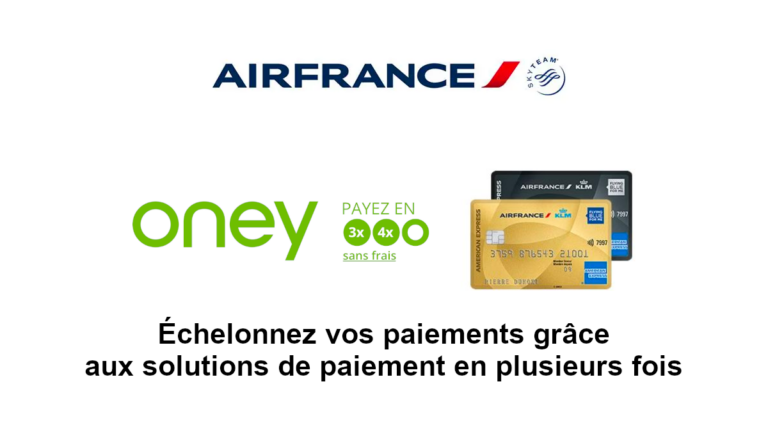Air France paiement en plusieurs fois