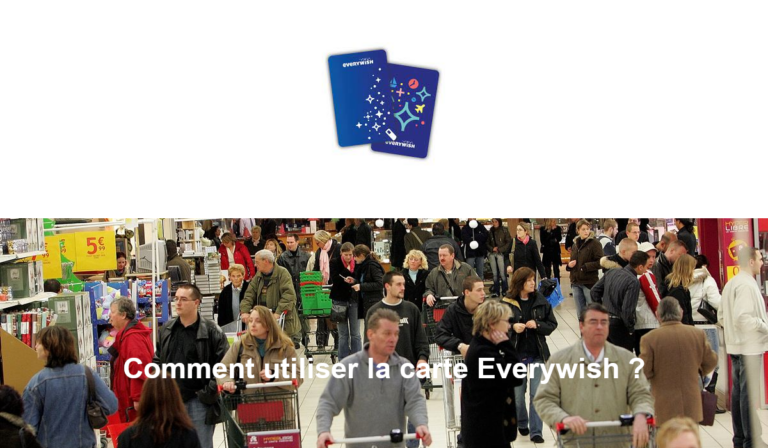 comment utiliser la carte everywish