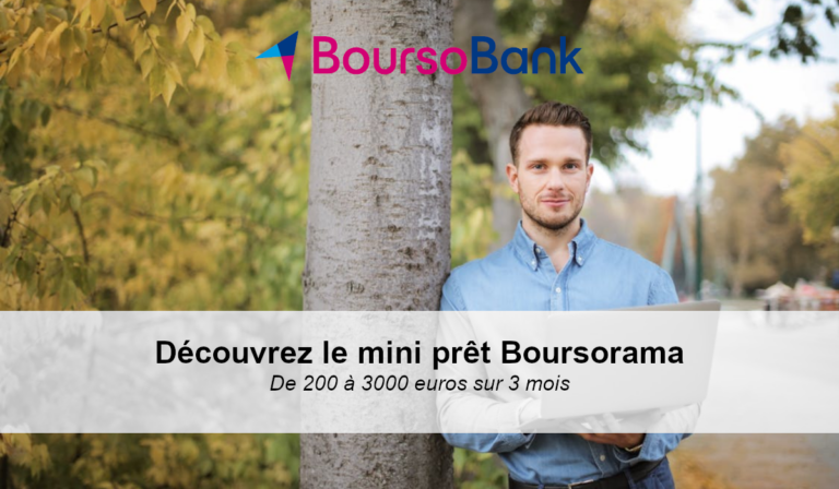 mini prêt boursorama