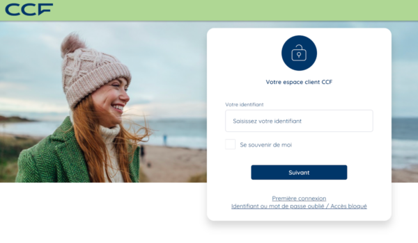 se connecter à mes comptes CCF