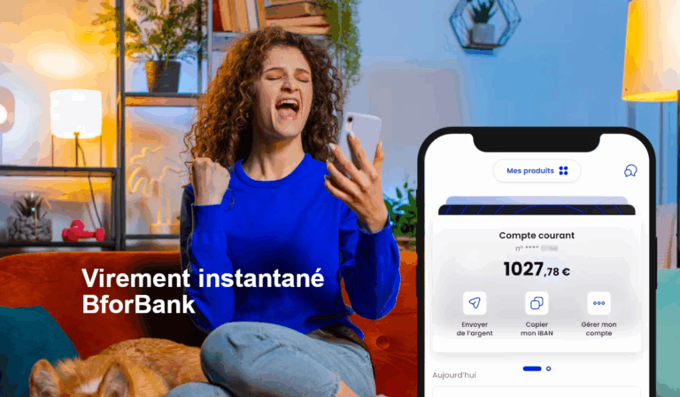 virement instantané BforBank