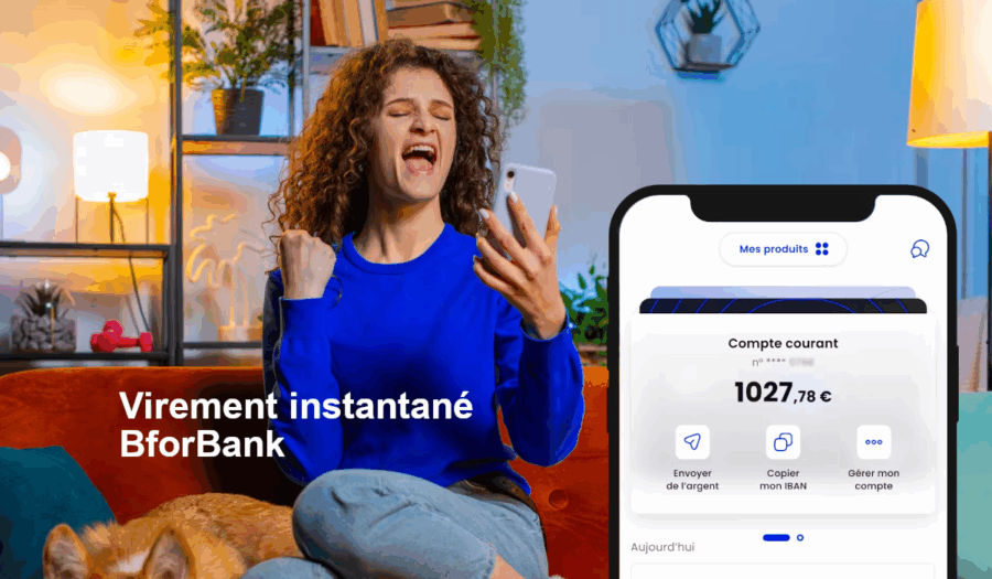 virement instantané BforBank