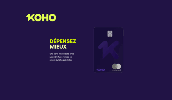 gestion financière avec koho avantages
