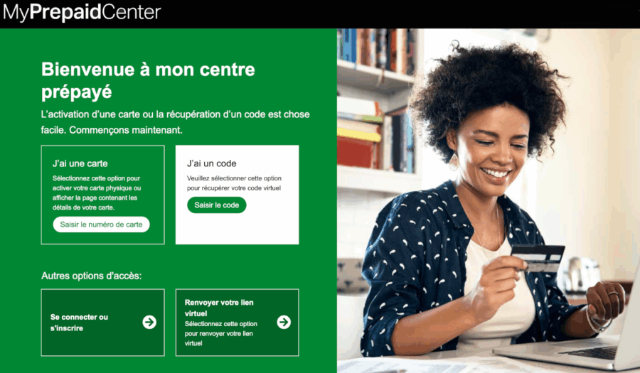 my prepaid center carte prépayée